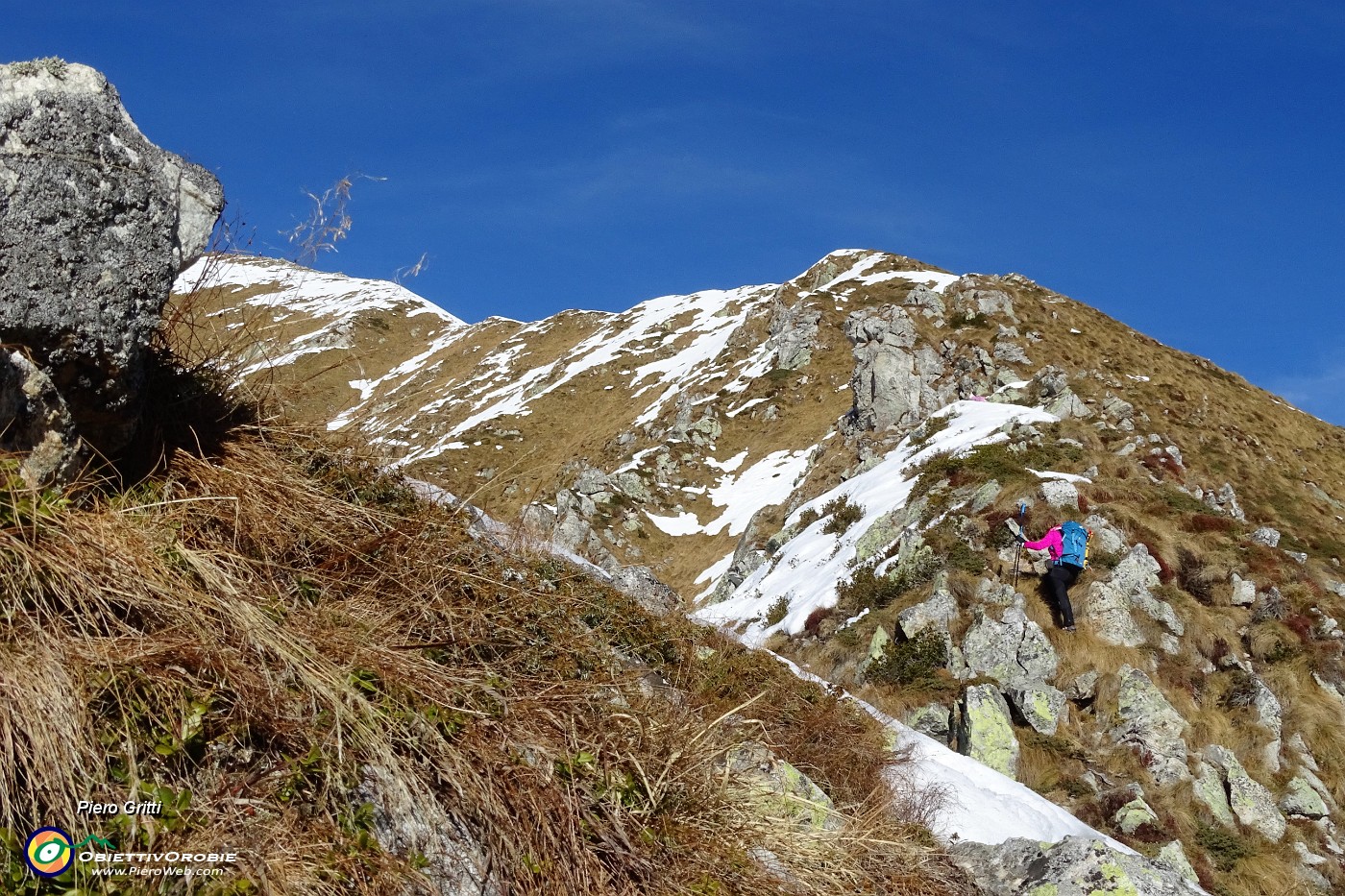 51 Roccette sulla dorsale di salita dall'Arete al Valegino.JPG